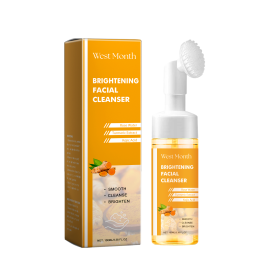 West Month Turmeric Cleanser Gently Cleanses Facial Skin, Moisturizes And Beauty Skin Refreshing, Clean And Not Tight (Option: 100ml-182.8g-7.2*2.2*2.2inch)